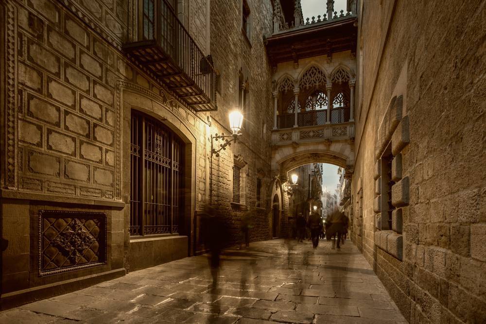 Ruta por el barrio Gótico de Barcelona